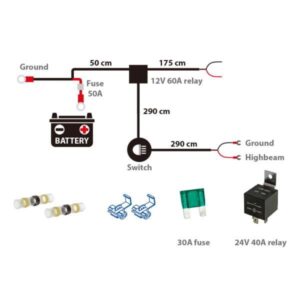 Kytkentäsarja Super Captain Dual 800 ja Rage 600