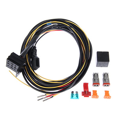 Relejohtosarja kahdelle lisävalolle DT2